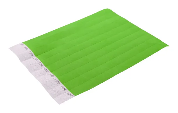 Wristvek tyvek wristbands (10 pcs) Green