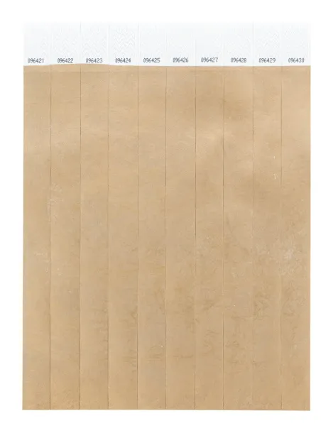 Wristvek tyvek wristbands (10 pcs) Gold