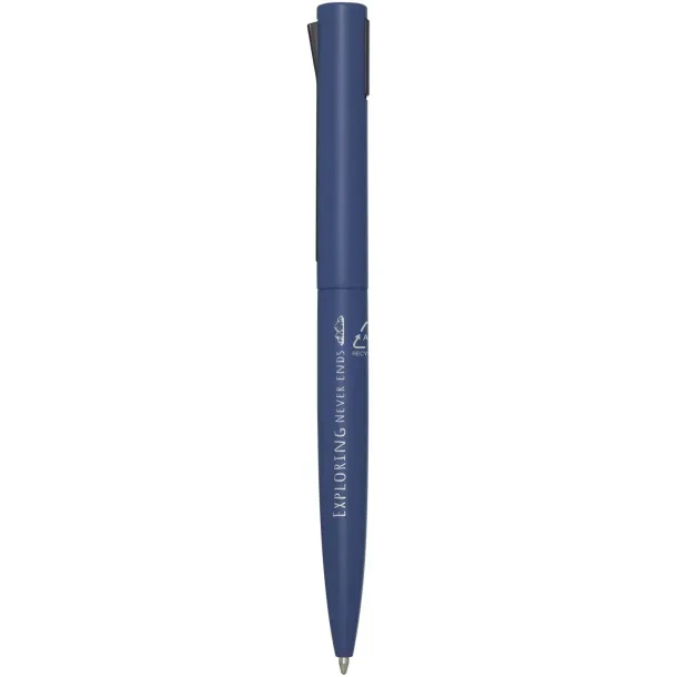 Juana recycled aluminium ballpoint pen (black ink) Ocean blue