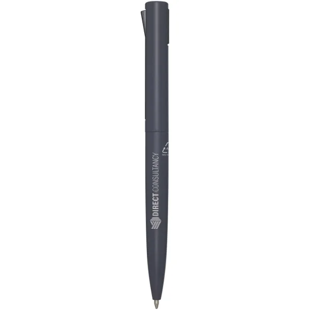 Juana reciklirana aluminijska/plastična kemijska olovka (crna tinta) Twilight Grey