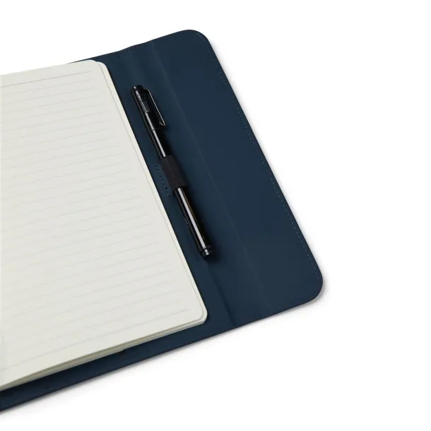  VINGA Baltimore GRS certified paper & PU notebook - Vinga blue 