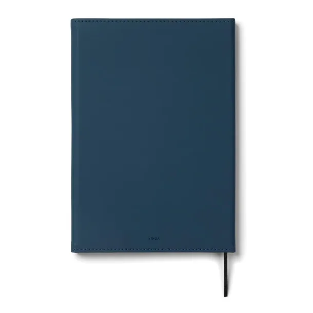  VINGA Baltimore GRS certified paper & PU notebook - Vinga navy