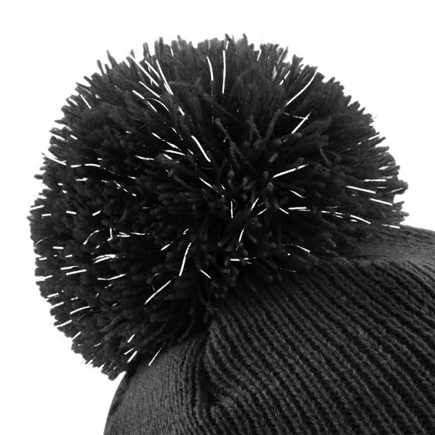  Junior Reflective Bobble Beanie - Bullet