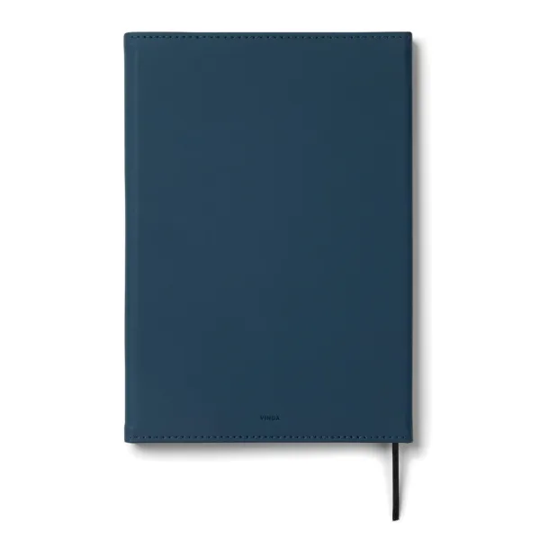  VINGA Baltimore GRS certified paper & PU notebook - Vinga navy