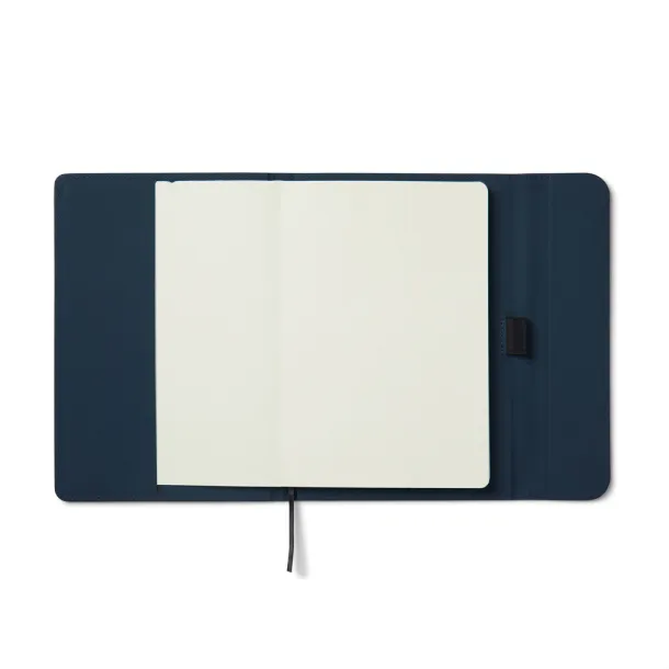  VINGA Baltimore GRS certified paper & PU notebook - Vinga navy