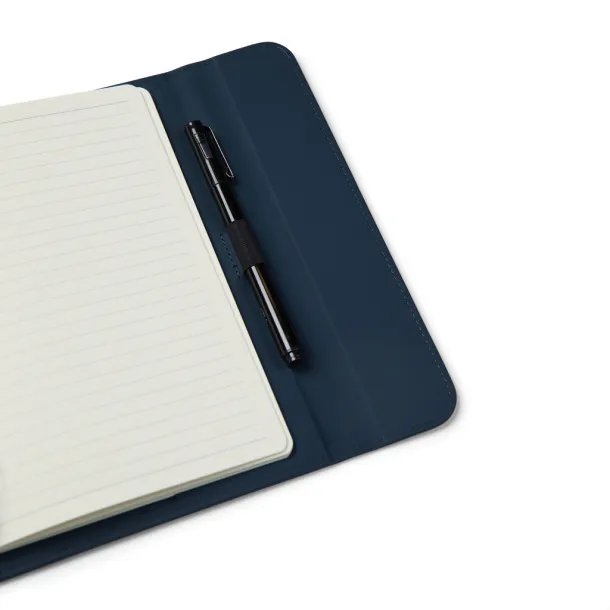  VINGA Baltimore GRS certified paper & PU notebook - Vinga navy