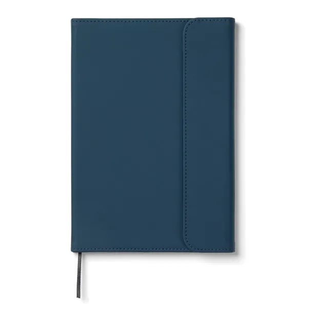  VINGA Baltimore GRS certified paper & PU notebook - Vinga blue 