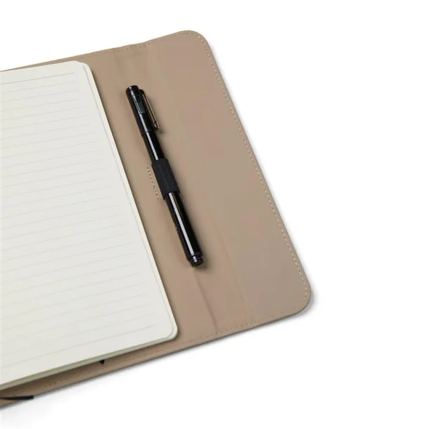  VINGA Baltimore GRS certified paper & PU notebook - Vinga greige