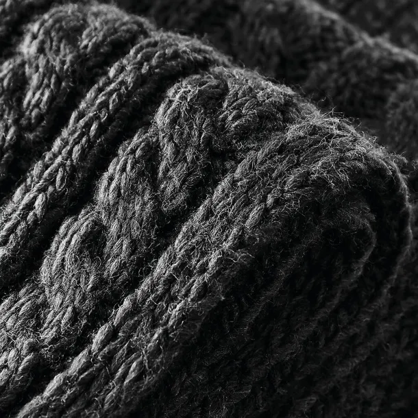  Cable Knit Melange Scarf - Beechfield