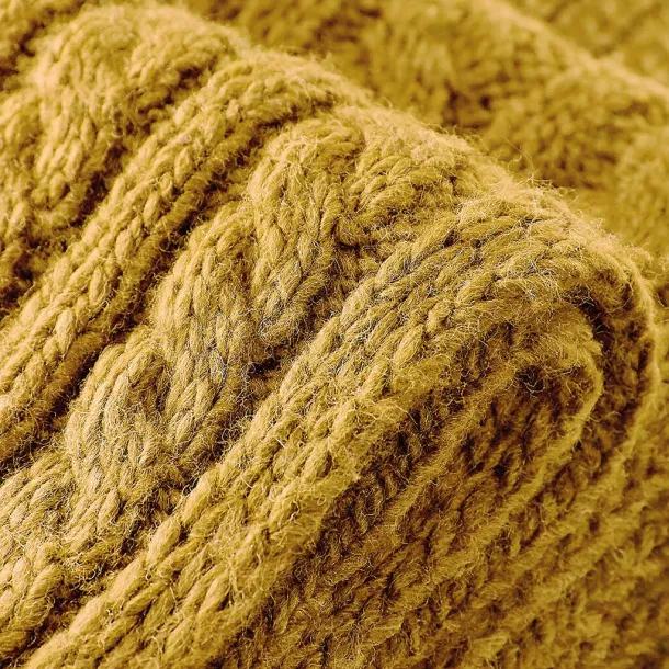  Cable Knit Melange Scarf - Beechfield