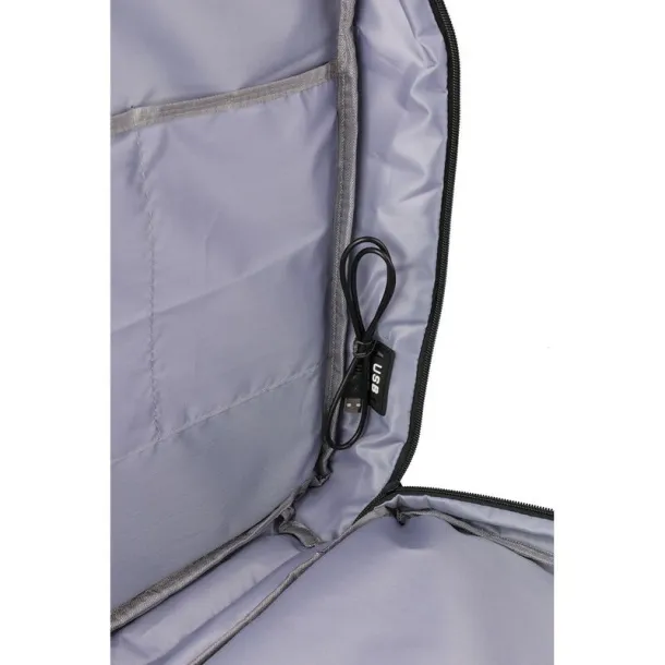  RPET laptop backpack 17" Mornarski plava