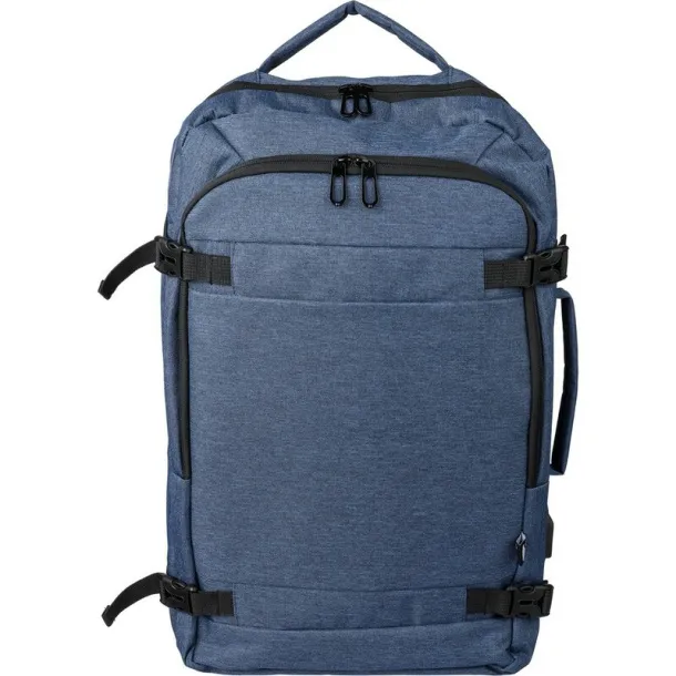  RPET laptop backpack 17" Mornarski plava