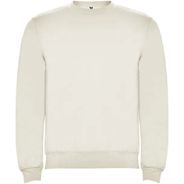 Clasica unisex crewneck sweater - Roly Vintage White