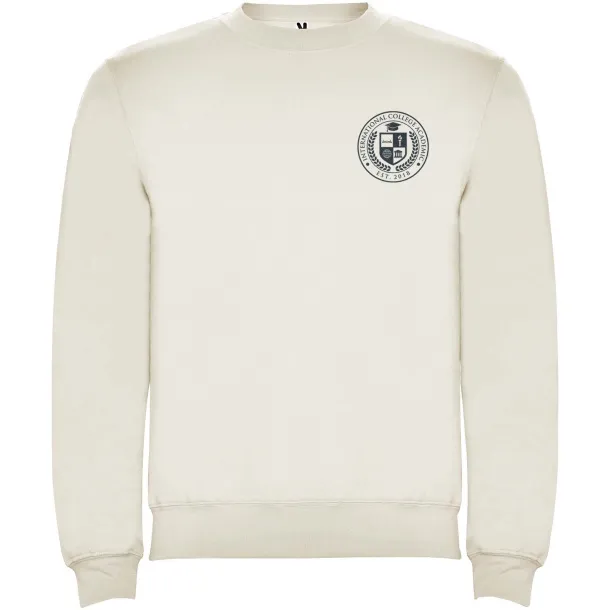 Clasica unisex sportski pulover, 280 g/m² - Roly Vintage White
