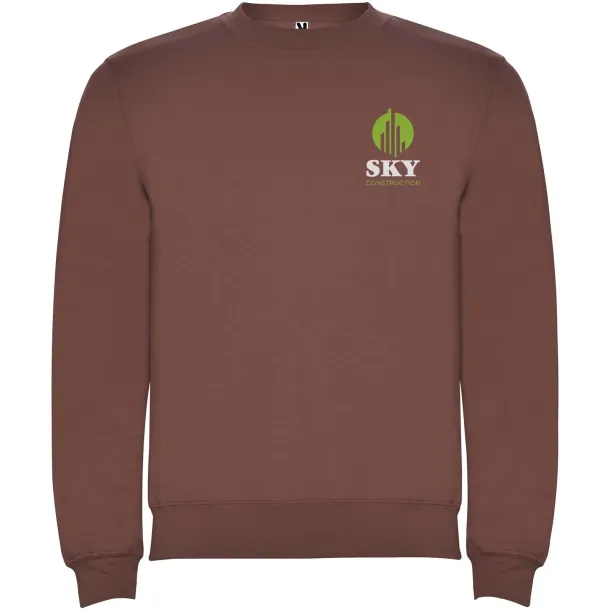 Clasica unisex crewneck sweater - Roly Pale Red