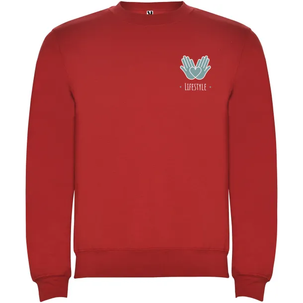 Clasica unisex sportski pulover - Roly Crvena
