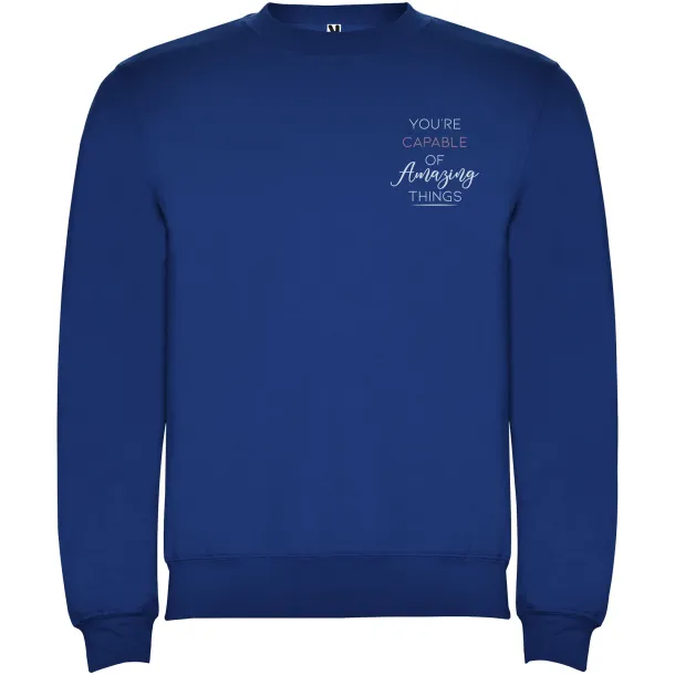 Clasica unisex sportski pulover, 280 g/m² - Roly Kraljevski plava