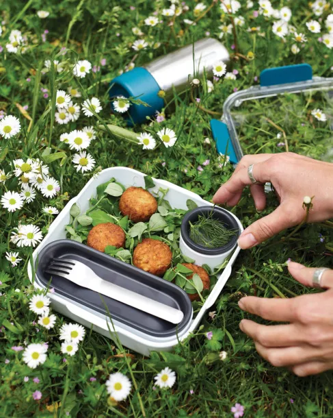 Black+Blum originalna kutija za hranu, 1 L - Black + Blum turquoise
