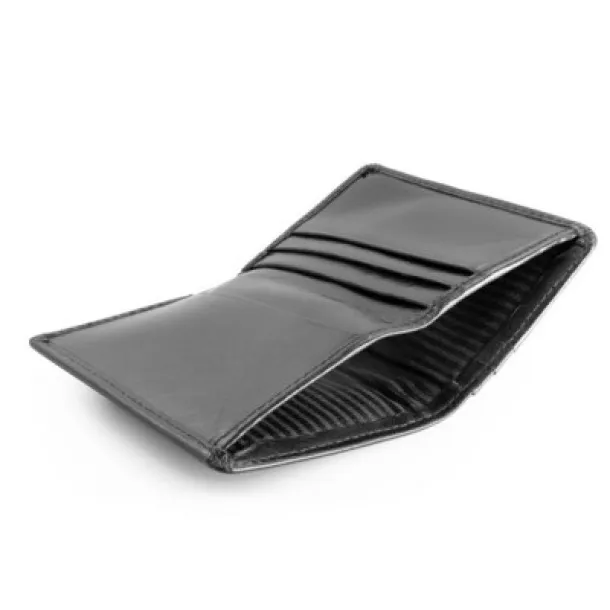 Henrye Leather wallet Exclusive Collection, credit card holder, RFID protection Crna
