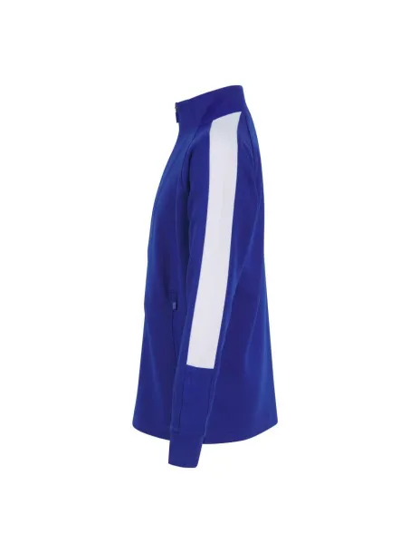  Dječji gornji dio trenirke - Finden + Hales Kraljevski plava Bijela