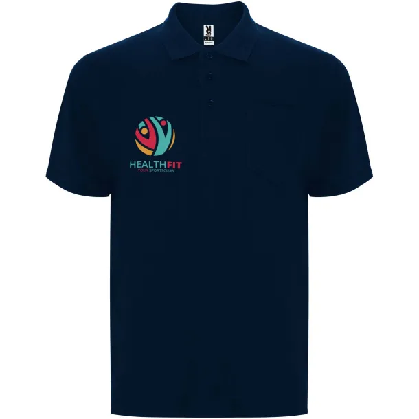 Centauro Premium unisex kratka polo majica - Roly Navy Blue