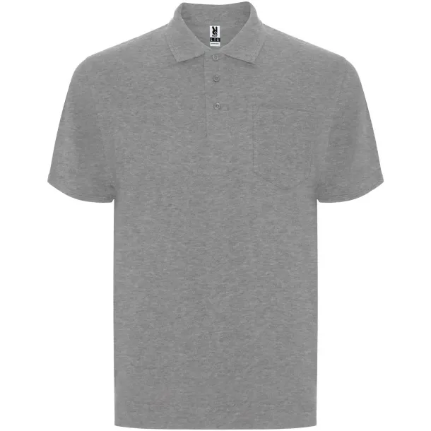 Centauro Premium unisex kratka polo majica, 220 g/m² - Roly Marl Grey