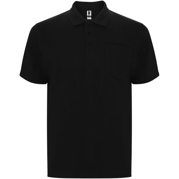 Centauro Premium short sleeve unisex polo - Roly Crna