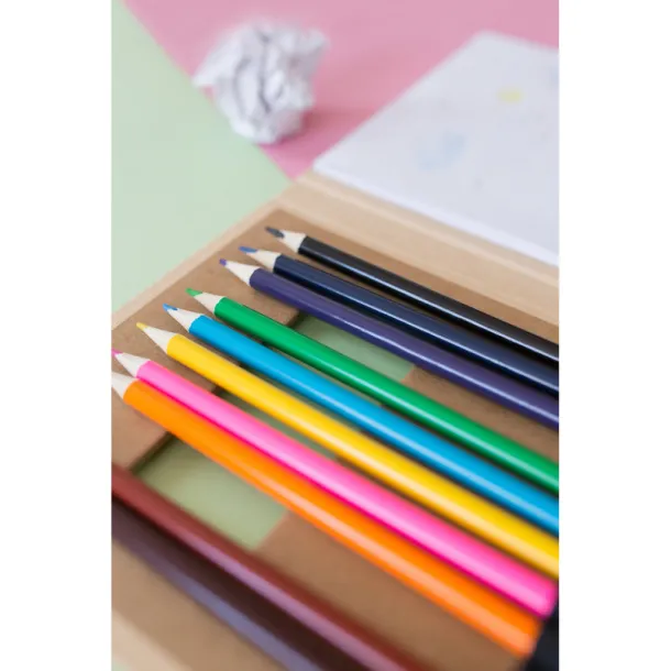 Paddy Coloured pencil set, notebook neutral