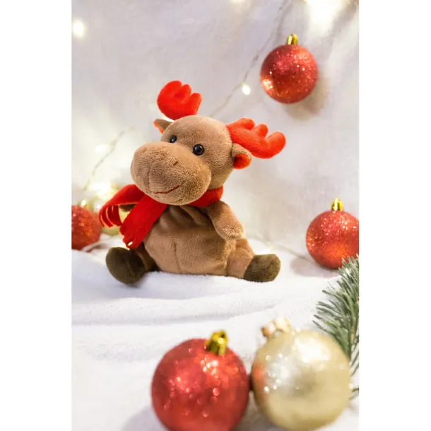 ARCHIE Plush reindeer brown