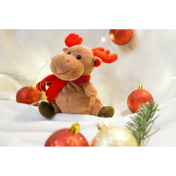 ARCHIE Plush reindeer brown