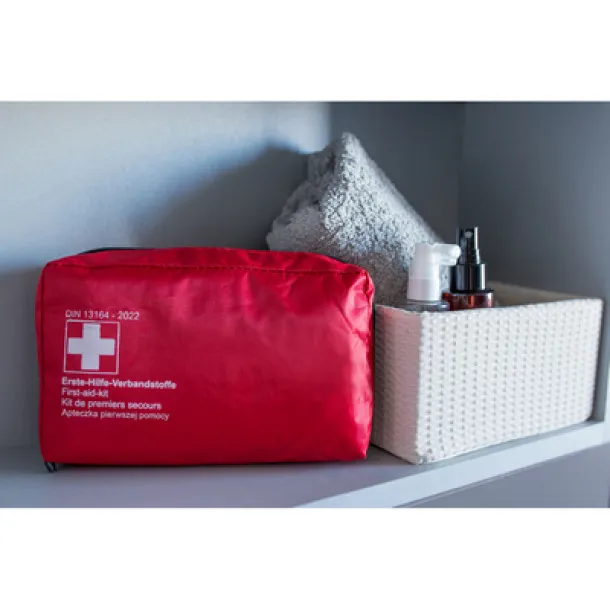 Gemma First aid kit in pouch, 30 pcs Crvena