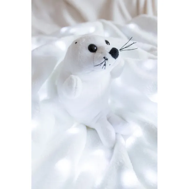 ZEAL Plush seal white