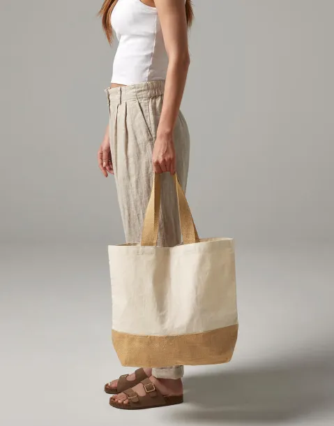  Jute Base Canvas Tote, cotton 407 g/m² - Westford Mill