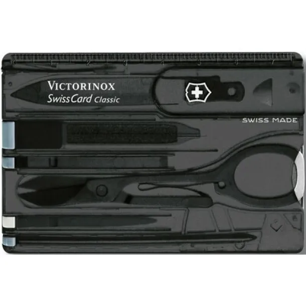 Victorinox SwissCard Classic Multitool Crna