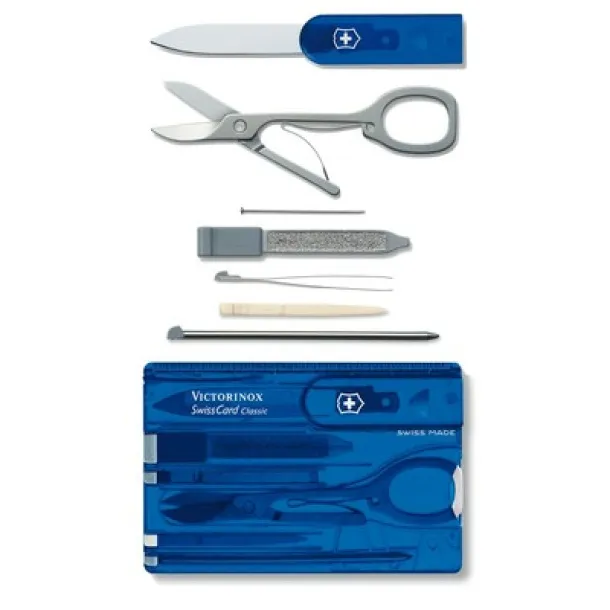 Victorinox SwissCard Classic Multitool Plava