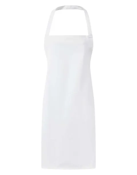  'ESSENTIAL' BIB APRON - Premier White