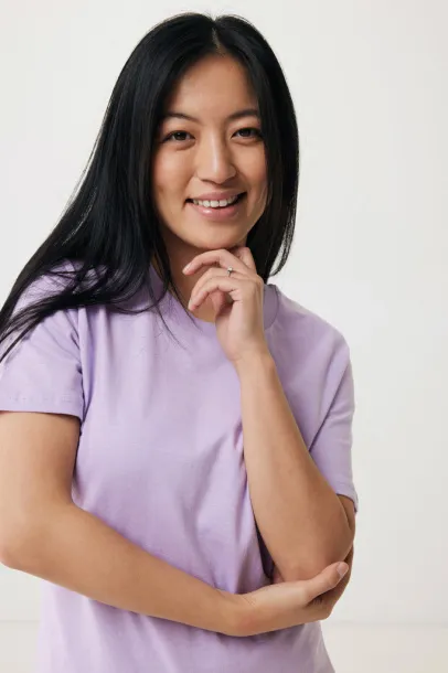 Iqoniq Brett recycled cotton t-shirt - iqoniq purple 