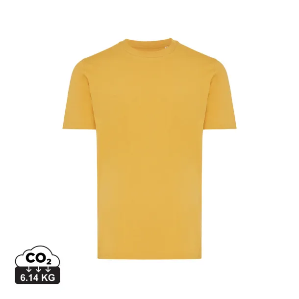 Iqoniq Brett unisex kratka majica od recikliranog pamuka - iqoniq yellow 