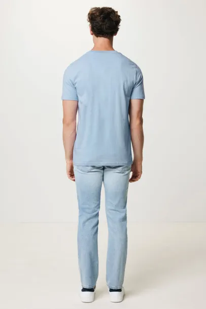 Iqoniq Brett unisex kratka majica od recikliranog pamuka - iqoniq blue 
