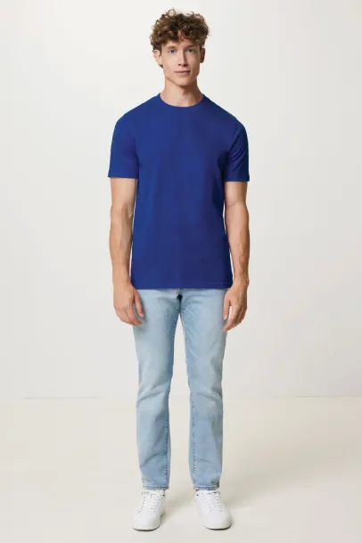 Iqoniq Brett recycled cotton t-shirt - iqoniq blue 