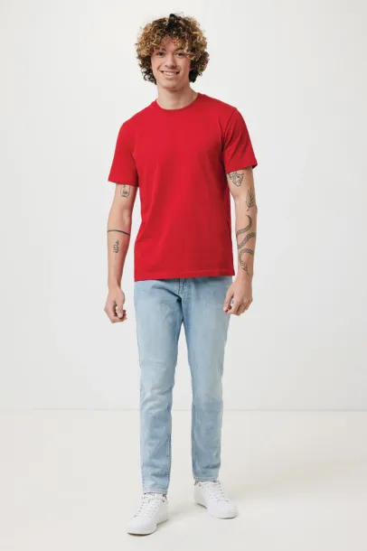 Iqoniq Brett unisex kratka majica od recikliranog pamuka - iqoniq Red 