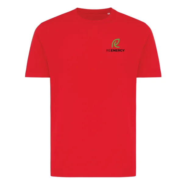 Iqoniq Brett unisex kratka majica od recikliranog pamuka - iqoniq Red 