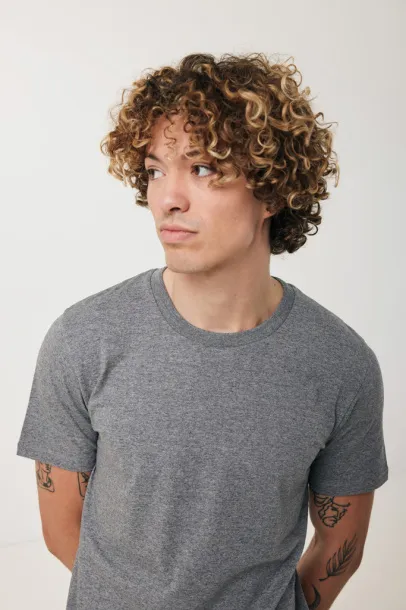 Iqoniq Brett recycled cotton t-shirt - iqoniq anthracite 