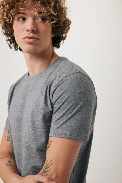 Iqoniq Brett recycled cotton t-shirt - iqoniq anthracite 