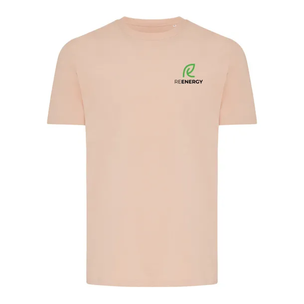 Iqoniq Brett unisex kratka majica od recikliranog pamuka - iqoniq peach nectar 