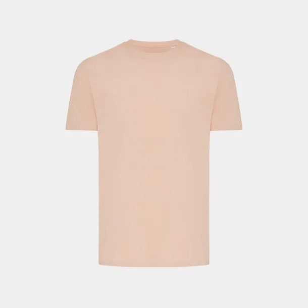 Iqoniq Brett unisex kratka majica od recikliranog pamuka - iqoniq peach nectar 