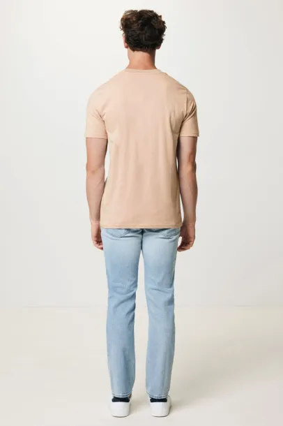 Iqoniq Brett recycled cotton t-shirt - iqoniq peach nectar 