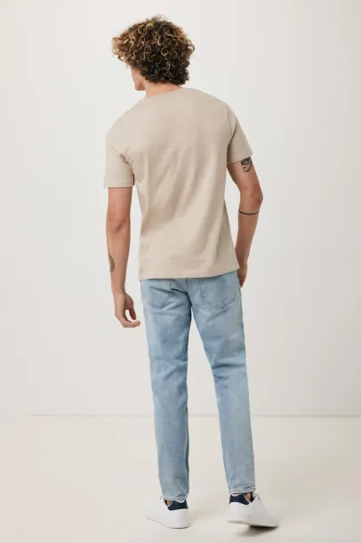 Iqoniq Brett recycled cotton t-shirt - iqoniq light heather brown 