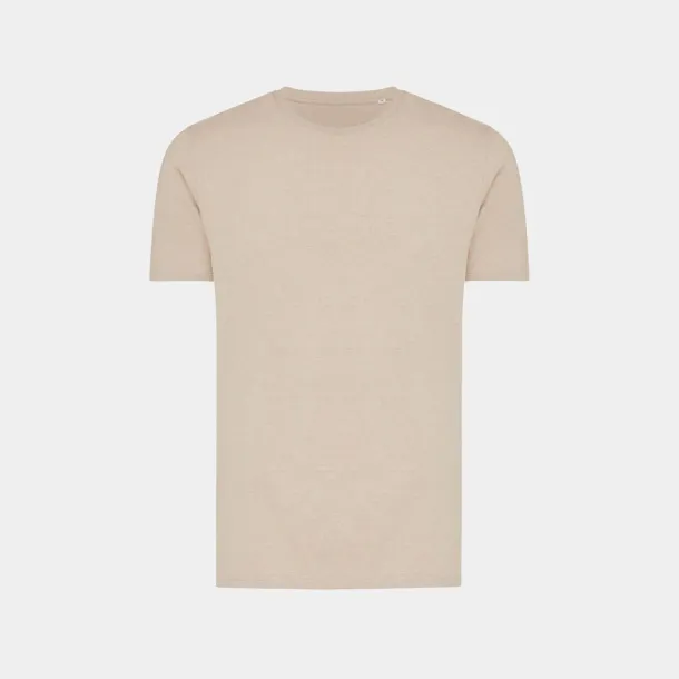 Iqoniq Brett unisex kratka majica od recikliranog pamuka - iqoniq light heather brown 