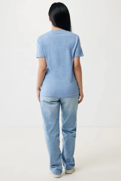 Iqoniq Brett unisex kratka majica od recikliranog pamuka - iqoniq light heather blue 